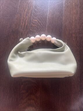 Green handbag